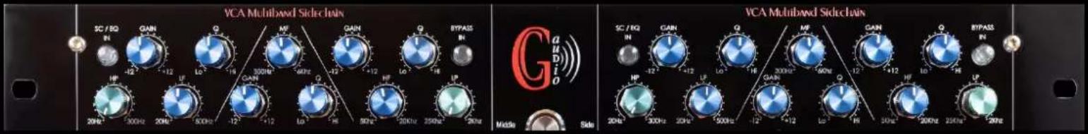 GC Audio Analog Riser - 1) A 3-band full parametric equalizer with Low Cut and High Cut: - 1