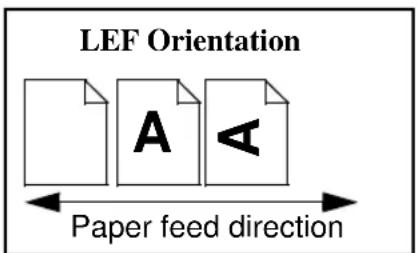XEROX Document Centre 470 ST - Paper Orientation - 1