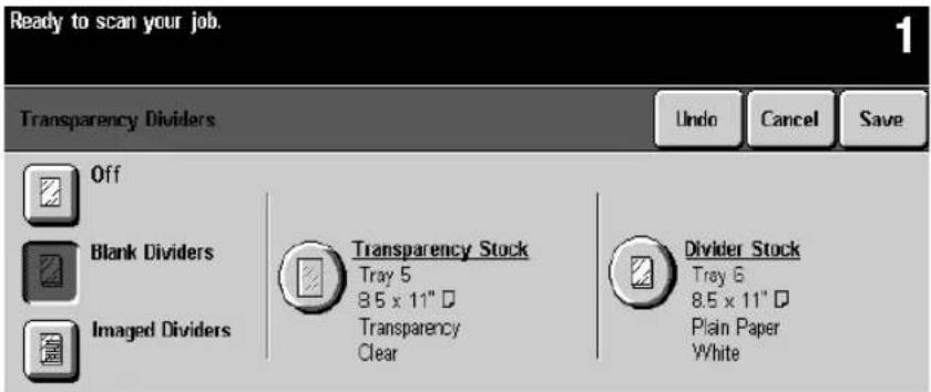 XEROX Document Centre 470 ST - Transparency Dividers - 2