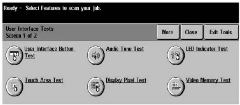 XEROX Document Centre 470 ST - User Interface Tests - 2