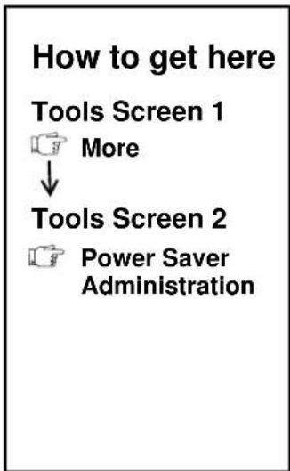 XEROX Document Centre 470 ST - Power Saver Administration - 1