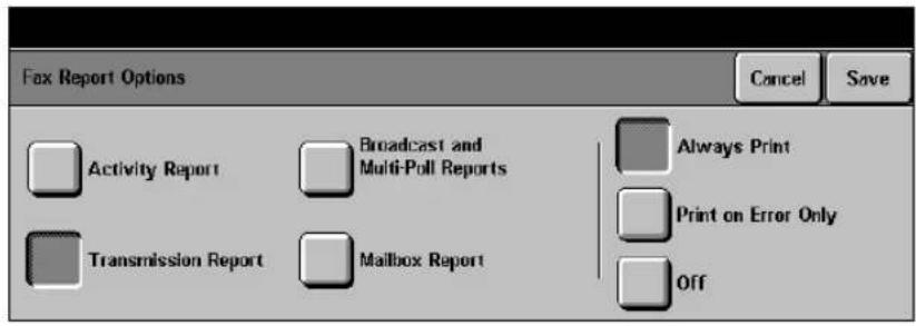 XEROX Document Centre 426 ST - Transmission Report - 1