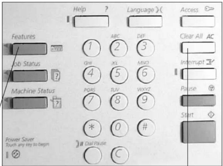 XEROX Document Centre 426 ST - Select Features - 1
