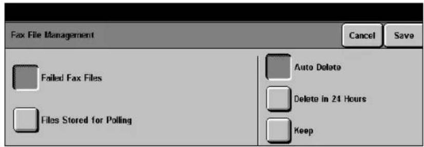 XEROX Document Centre 426 ST - Mailbox Files (DC440/432)/Failed Fax Files (DC420) - 2