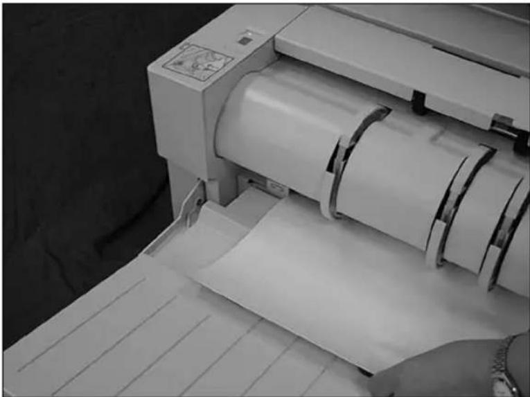 XEROX Document Centre 426 ST - Manual Stapling using the Finisher - 2