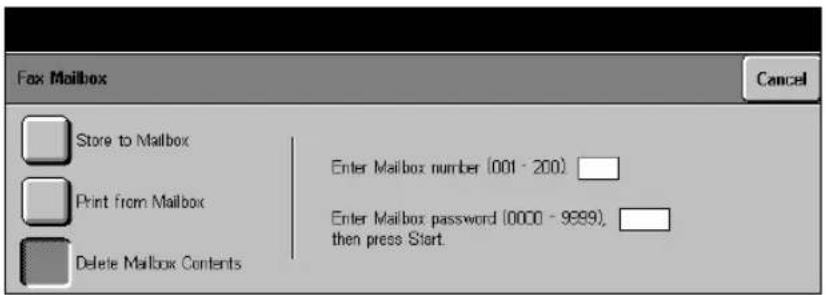 XEROX Document Centre 426 ST - Print from Mailbox - 2
