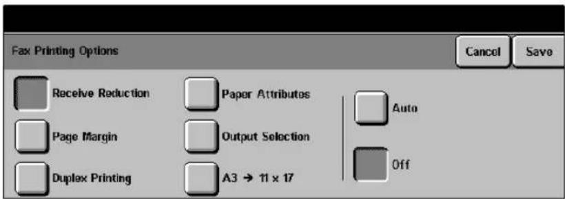 XEROX Document Centre 426 ST - Receive Reduction - 1