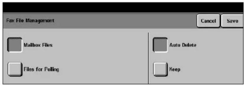 XEROX Document Centre 426 ST - Mailbox Files (DC440/432)/Failed Fax Files (DC420) - 1