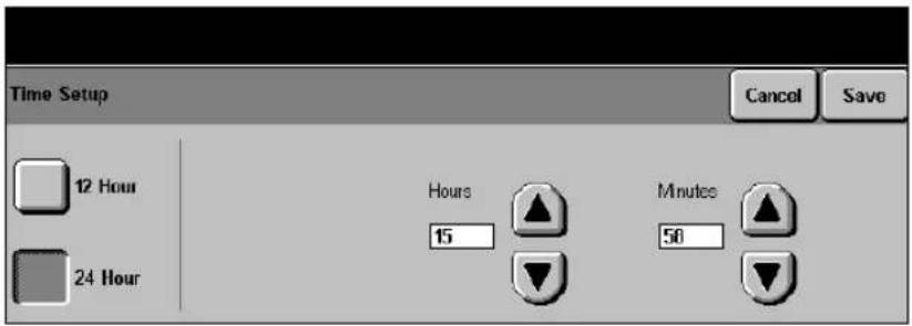 XEROX Document Centre 426 ST - Time - 2