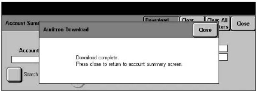 XEROX Document Centre 426 ST - Download All Accounts Button (DC440/432) - 1