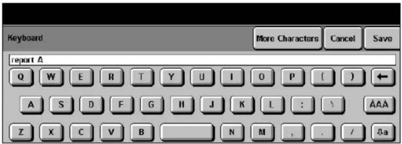 XEROX Document Centre 426 ST - Programming a new comment - 2