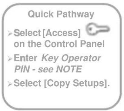 XEROX Document Centre 426 ST - Accessing Fault Override - 2
