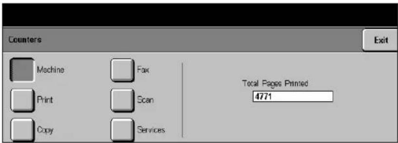 XEROX Document Centre 426 ST - Counters - 2