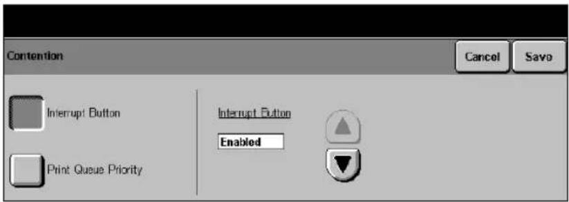XEROX Document Centre 426 ST - Interrupt Button - 1
