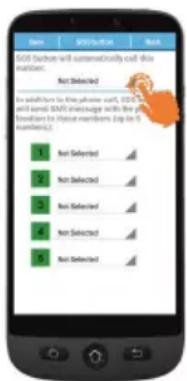 Amplicomms S510-C - Set SOS Assistance number - 1
