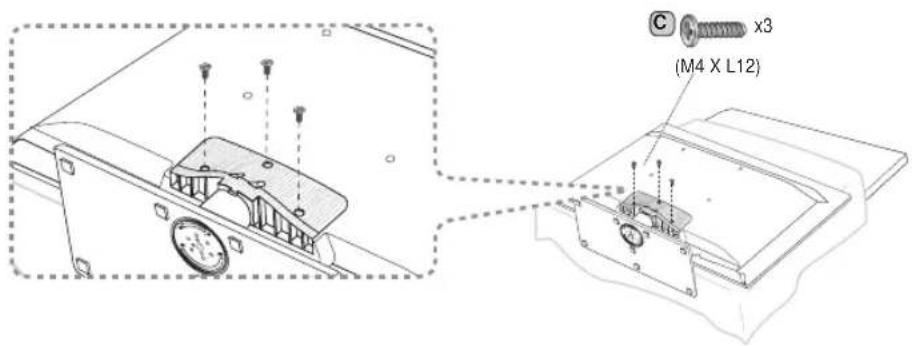 SAMSUNG HG28AB670BW - Stand Components - 10