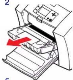 XEROX Phaser 840 - Emptying the Waste Tray - 5