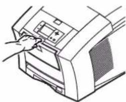 XEROX Phaser 840 - Using the Manual Feed Slot for Single-Sided Printing - 2