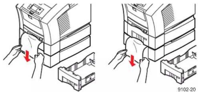 XEROX Phaser 840 - Prevention: Clean the upper pick roller - 4