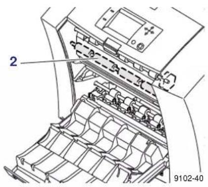 XEROX Phaser 840 - Prevention: Clean the feed rollers - 1