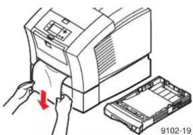 XEROX Phaser 840 - Prevention: Clean the feed rollers - 4