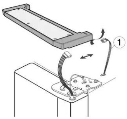 SAMSUNG RS28KPAS - Removing the Refrigerator Door - 1