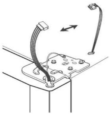 SAMSUNG RS28KPAS - Reattaching the Refrigerator Door - 4