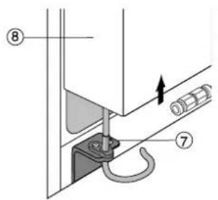 SAMSUNG RS28KPAS - Removing the Freezer Door - 3