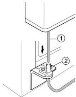 SAMSUNG RS28KPAS - Reattaching the Freezer Door - 1