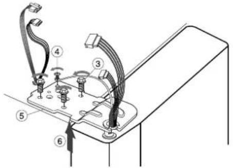 SAMSUNG RS28KPAS - Removing the Freezer Door - 2