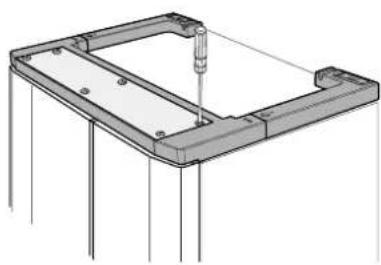 SAMSUNG RS28KPAS - Reattaching the Refrigerator Door - 6