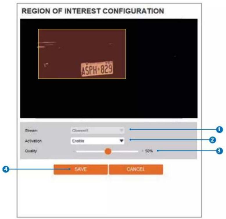 Digital Watchdog MEGApix CaaS DWC-MB44LPRWC - Region of Interest Configuration - 1