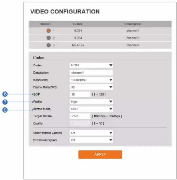 Digital Watchdog MEGApix DWC-MPF2WI - Video Configuration - 1