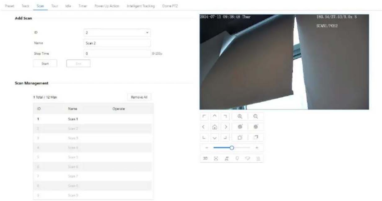 D-LINK DCS-F4805E - Configure and Invoke Scans - 1