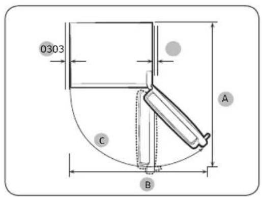SAMSUNG RT34R5438CR - Clearance - 2
