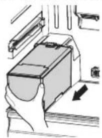 SAMSUNG RT33HDRFASL - Lift up and pull out the water tank. - 1