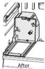 SAMSUNG RT33HDRFASL - Lift up and pull out the water tank. - 2
