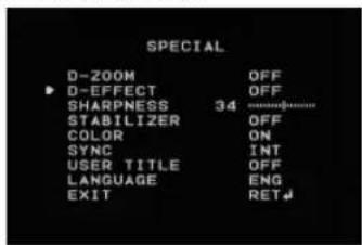 LG LS921 - Setting the D-EFFECT (Digital effect) - 1