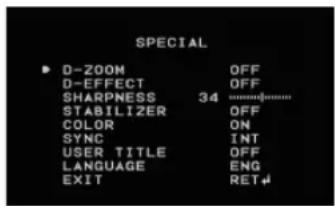 LG LS921 - Special Menu Settings - 2