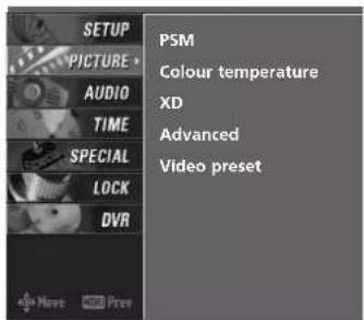 LG 47LB2DE - PICTURE STATUS MEMORY (PSM) - 2
