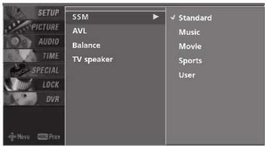 LG 47LB2DE - SOUND STATUS MEMORY (SSM) - 3