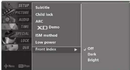 LG 47LB2DE - FRONT INDEX - 50PB2DR only - 2