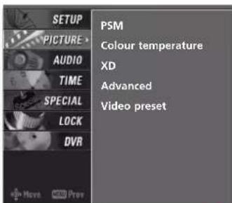 LG 47LB2DE - MANUAL PICTURE CONTROL (PSM-User option) - 2