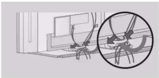 LG 47LB2DE - BACK COVER FOR WIRE ARRANGEMENT - 3