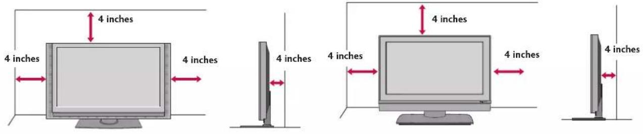 LG 47LB2DE - DESKTOP PEDESTAL INSTALLATION - 1
