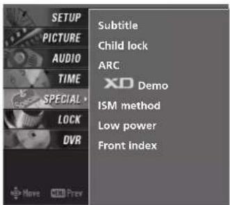 LG 47LB2DE - CHILD LOCK - 2