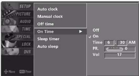 LG 47LB2DE - ON/OFF TIME SETUP - 3