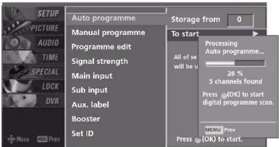 LG 47LB2DE - AUTO PROGRAMME TUNING - 4