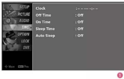 LG 42LY3DE - Manual Clock Setting - 2