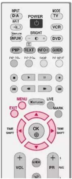 LG 42LY3DE - Manual Clock Setting - 1